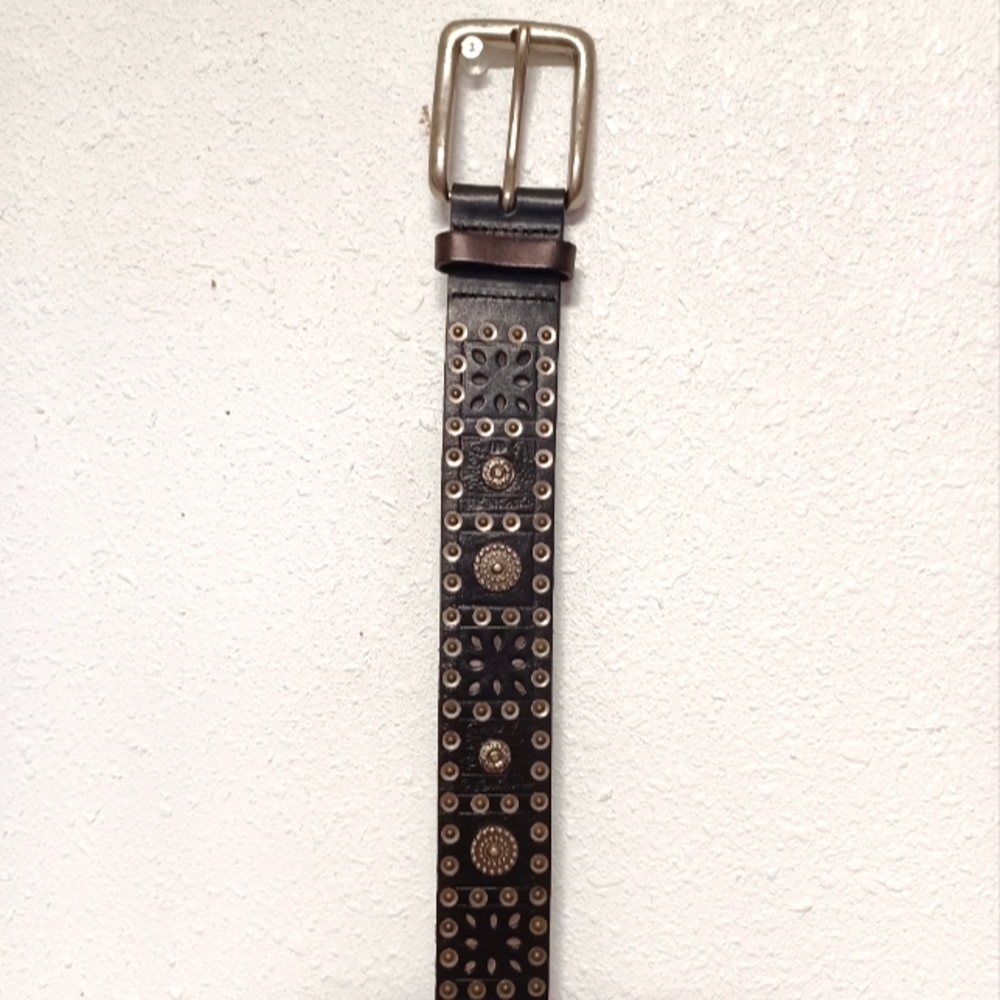 Fossil Women Studded Leather Belt
